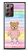 Dafoni Art Samsung Galaxy Note 20 Ultra Chic Teddy Bear Klf