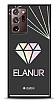 Dafoni Hologram Samsung Galaxy Note 20 Ultra Kiiye zel isimli Diamond Klf