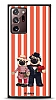 Dafoni Art Samsung Galaxy Note 20 Ultra Valentines Pug Klf