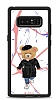 Dafoni Art Samsung Galaxy Note 8 Casual Teddy Bear Klf