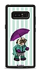 Dafoni Art Samsung Galaxy Note 8 Pug in the Rain Klf
