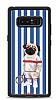 Dafoni Art Samsung Galaxy Note 8 Tennis Boy Pug Klf