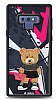 Dafoni Art Samsung Galaxy Note 9 Rock And Roll Teddy Bear Klf