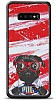 Dafoni Art Samsung Galaxy S10 Black Pug Klf