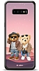Dafoni Art Samsung Galaxy S10 Cool Couple Teddy Klf