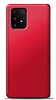 Samsung Galaxy S10 Lite Krmz Mat Silikon Klf