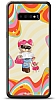 Dafoni Art Samsung Galaxy S10 Pinky Bear Klf