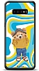 Dafoni Art Samsung Galaxy S10 Plus Hello Bear Klf