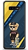 Dafoni Art Samsung Galaxy S10 Skate Bear Klf