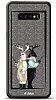 Dafoni Art Samsung Galaxy S10 Spy Deers Klf