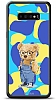 Dafoni Art Samsung Galaxy S10 Student Teddy Bear Klf