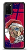 Dafoni Art Samsung Galaxy S20 Plus Christmas Pug Klf