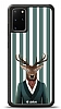 Dafoni Art Samsung Galaxy S20 Plus Green Deer Kılıf