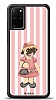 Dafoni Art Samsung Galaxy S20 Plus Pug Girl Klf
