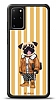 Dafoni Art Samsung Galaxy S20 Plus Pug Style Klf