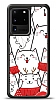 Dafoni Art Samsung Galaxy S20 Ultra New Year Cats Klf