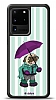 Dafoni Art Samsung Galaxy S20 Ultra Pug in the Rain Klf