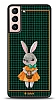 Dafoni Art Samsung Galaxy S21 Lady Rabbit Klf