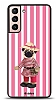 Dafoni Art Samsung Galaxy S21 Pink Pug Klf