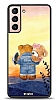 Dafoni Art Samsung Galaxy S21 Sunset Teddy Bears Klf