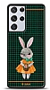 Dafoni Art Samsung Galaxy S21 Ultra Lady Rabbit Klf