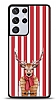 Dafoni Art Samsung Galaxy S21 Ultra Scarfed Deer Klf
