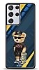 Dafoni Art Samsung Galaxy S21 Ultra Skate Bear Klf