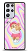 Dafoni Art Samsung Galaxy S21 Ultra Tennis Girl Bear Klf