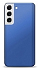 Samsung Galaxy S22 5G Lacivert Mat Silikon Klf