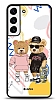 Dafoni Art Samsung Galaxy S22 Plus 5G Fun Couple Teddy Klf