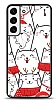Dafoni Art Samsung Galaxy S22 Plus 5G New Year Cats Klf