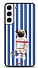 Dafoni Art Samsung Galaxy S22 Plus 5G Tennis Boy Pug Klf