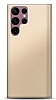 Samsung Galaxy S22 Ultra 5G Gold Mat Silikon Klf