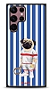 Dafoni Art Samsung Galaxy S22 Ultra 5G Tennis Boy Pug Klf