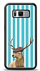 Dafoni Art Samsung Galaxy S8 Fedora Deer Klf