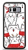 Dafoni Art Samsung Galaxy S8 Plus New Year Cats Klf