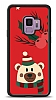Dafoni Art Samsung Galaxy S9 Christmas Bear Klf