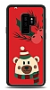 Dafoni Art Samsung Galaxy S9 Plus Christmas Bear Klf
