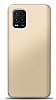 Xiaomi Mi 10 Lite Gold Mat Silikon Klf