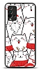 Dafoni Art Xiaomi Redmi 9T New Year Cats Kılıf