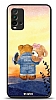 Dafoni Art Xiaomi Redmi 9T Sunset Teddy Bears Klf