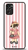 Dafoni Art Xiaomi Redmi Note 10 Pug Girl Klf