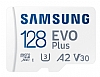 Samsung EVO Plus 128 GB microSDXC Kart 100 MBs (SD Adaptr) - Resim 2