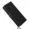 Samsung Galaxy A02s Kamera Korumal Czdanl Siyah Deri Klf - Resim: 2