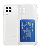 Samsung Galaxy A22 4G Kartlkl Kamera Korumal effaf Rubber Klf