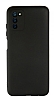 Samsung Galaxy A03s Kamera Korumal Siyah Silikon Klf