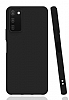 Samsung Galaxy A03s Siyah Silikon Klf