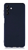 Samsung Galaxy A04s Kamera Korumal Mat Siyah Silikon Klf