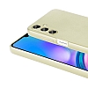 Samsung Galaxy A05s Kamera Korumal Mat Gold Silikon Klf - Resim: 1