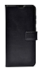 Samsung Galaxy A11 Kapakl Czdanl Siyah Deri Klf
